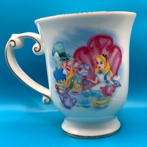 Original Disney Parks: Alice in Wonderland Mad Hatter Ceramic Coffee Mug Teacup